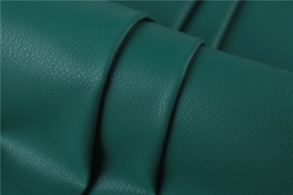 0.7mm Napa Pattern Cowhide Fibre Microfiber Leather Regenerated Leather for Luggage Sofa Furniture Yacht Interior