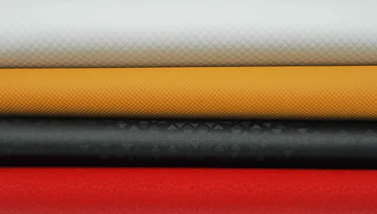 Wholesale PU Synthetic Microfiber Leather for Shoes and Bags