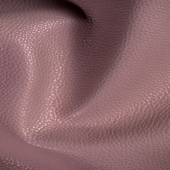 Couro de microfibra sintética PU por atacado para sapatos e bolsas