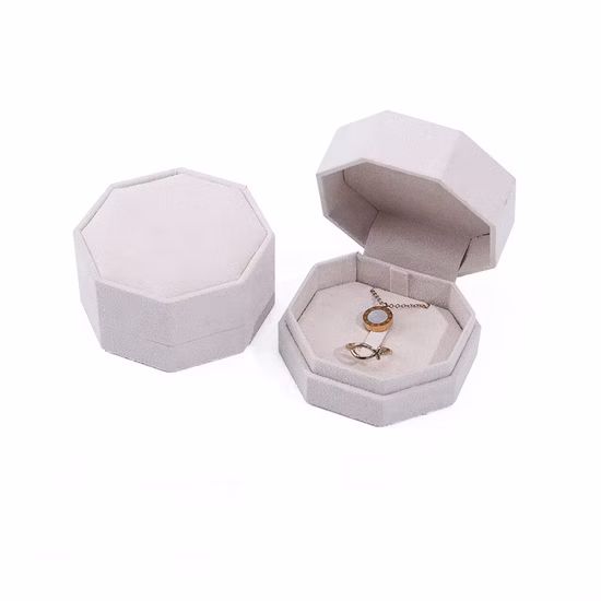 Imitação de couro clamshell saco colar brincos saco de jóias pacote boca flanela saco armazenamento portátil