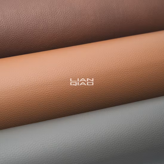 Couro revestido de microfibra de excelente qualidade e durável para estofamento de móveis de sofá