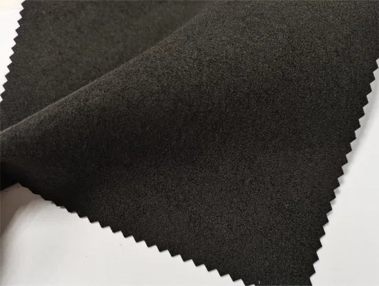 Camurça de nylon rachada amigável de Huafon Eco das luvas de couro da camurça de Microfiber