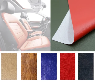 Atacado de boa qualidade à prova d'água couro sintético camurça microfibra cuero nappa material tecido couro sintético couro sintético para sofá móveis domésticos capas de assento de carro