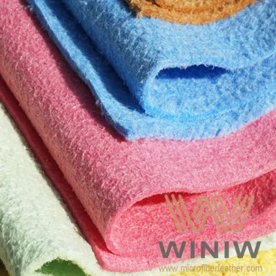 Toalha colorida de couro para lavagem de carro, de alta qualidade, não tecido, camurça, pu, sintética, mágica, super absorvente, microfibra, couro